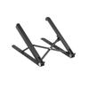 Housoutil Portable Laptop Stand Radiator Rack for Desk Lightweight Heightening Bracket Compatible with Notebooks and Computers Black