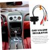 Beatifufu Car Stereo Amp Bass Knob Volume Control Remote Volume Controller for Audio view 2