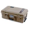 Dark Desert Dirt Pelican 1535 Air case. Comes Empty & with Wheels. view 2