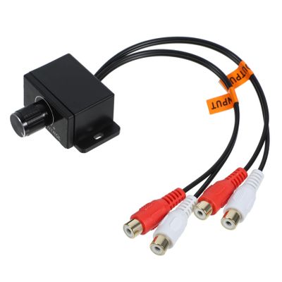 FELTECHELECTR Remote Level Control for Car Audio System Universal Bass Knob Car Remote Level Control