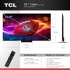 TCL 55 Inch Class QM7K Series | Mini LED QLED 4K HDR | 55QM7K, 2025 Model | 120HZ-144HZ Anti Reflective Screen Smart Google TV Dolby Atmos Onkyo Audio | Voice Remote Alexa Gaming Streaming Television view 2