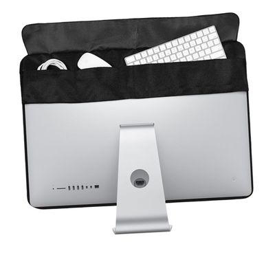 GAROZATION Computer Protective Cover Monitor Cover with Inner Lining Black for 27 Inches Lcd Screen