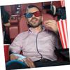 CIYODO 20pcs Movie Glasses Stereoscopic Glasses Red Blue Lens Compact for Boys and Girls Adults Wide Uses Games DVD view 2