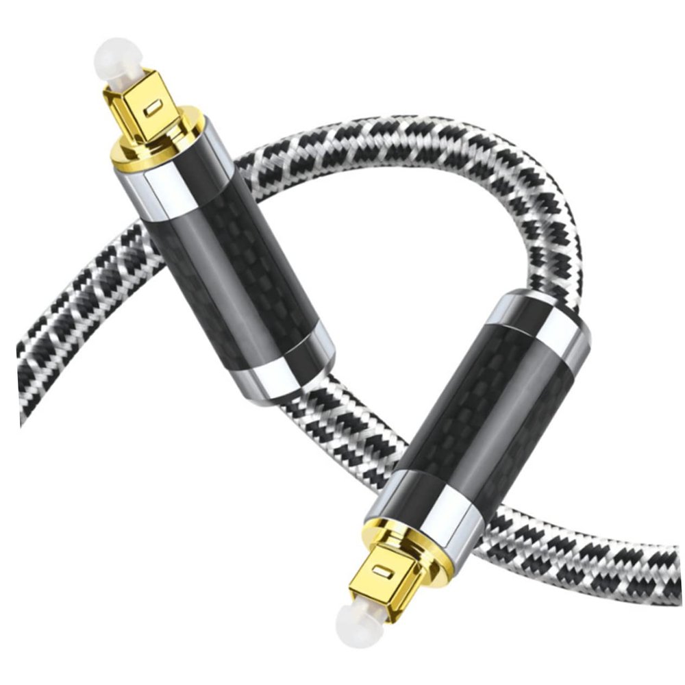 Optic Audio Cable Digital Audio Optical Cable Fiber Male to Male Cord for Sound Bar Tv Monitor Amplifier