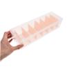 jojofuny Cable Organizer Box with Dividers Transparent Mini Storage Case for Cords Chargers and Accessories Compact Design for Desk and Home Use view 4