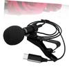 FELTECHELECTR Lavalier Microphone Clip for Mobile Phone Recording Condenser Phone Mic Noise Reduction view 2