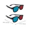 OSALADI 20pcs Red-Blue 3D Glasses for Anaglyph Movies Game Viewing and Home Theater  Dimensional Video Glasses Comfortable Fit view 2