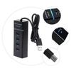 CAXUSD USB Hub Splitter Portable Multi-Interface Adapter for Laptop and Desktop Lightweight High-Speed Accessory view 3