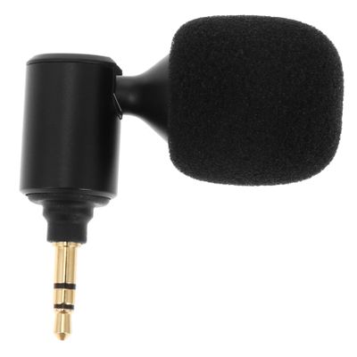 Gadpiparty Straight Live Streaming Microphone for Computer Laptop and Tablet Flexible Design for Gaming Voice Calls and Recording Lightweight Comfortable Sponge Cover