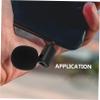 Gadpiparty Straight Live Streaming Microphone for Computer Laptop and Tablet Flexible Design for Gaming Voice Calls and Recording Lightweight Comfortable Sponge Cover view 4