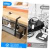FOYTOKI under Desk Tray Cord Holder for Office Sturdy Cable Management Rack Tidy Storage view 4