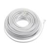 Housoutil 20m Telephone Extension Cord Long Cable Connectors for Phone Fax Modem view 1