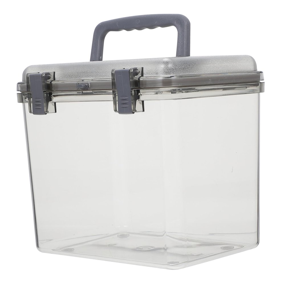 BRIGHTFUFU Portable Outdoor Storage Box Camera Lens Case Handheld Organizer Medicine Box