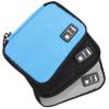 BRIGHTFUFU 3pcs Portable Electronic Organizer Bag Multi-functional Travel Storage Case for Cables Chargers Earbuds and Accessories for Travel and Daily Use view 1