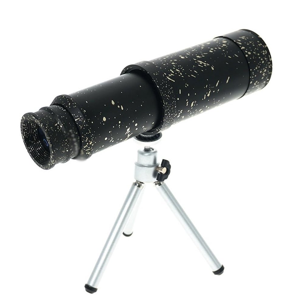 10X50 Single Tube Outdoor Telescope, High-Power Large Eyepiece, All Metal