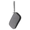 LIFKICH Practical Data Cable Bag Portable Earphone Bag Gray Wire Holders for Cords Cable Holder view 1