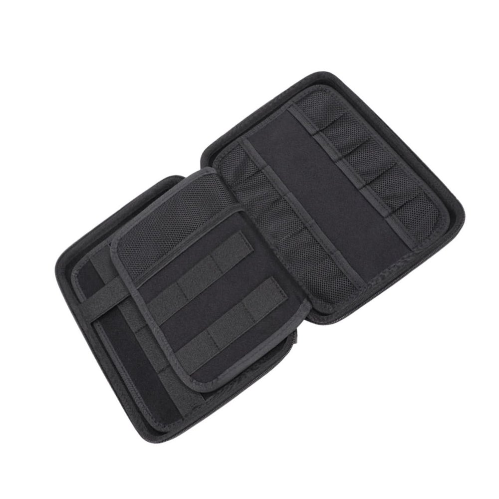 Angoily Usb Flash Drive Organizer Case Eva Storage Bag for Thumb Drives Portable Travel Pouch for Electronics Accessories Shockproof Compact Black Design