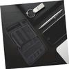 Angoily Usb Flash Drive Organizer Case Eva Storage Bag for Thumb Drives Portable Travel Pouch for Electronics Accessories Shockproof Compact Black Design view 2