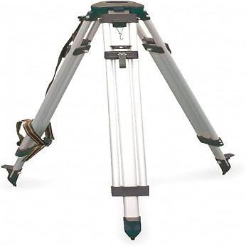 60-ALQCI40 Contractor's Aluminum Tripod with 5/8"-11 Thread, Dome Head