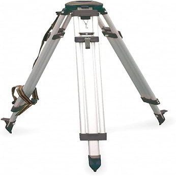 60-ALQCI40 Contractor's Aluminum Tripod with 5/8"-11 Thread, Dome Head