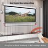 4:3 16:9 HD Movie Screens 60 Inch 72 Inch Motorized Projection Screen Anti-Crease with Remote Control Electric Projector Screen for Wall Or Ceiling(72inch(4:3)) view 2