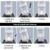 BCMCBV 22mm Watch Band For Garmin Forerunner 965/Forerunner 955/Forerunner 945/Forerunner 935, Soft Silicone 22mm Replacement Watch Bands(White Blue) view 2