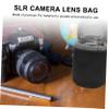BRIGHTFUFU Camera Lens Storage Pouch Kase Filter Case Compact Camera Bag Dslr Bag Made of Pu Material view 4