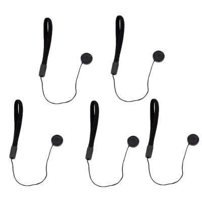 HDFJHSCN 5pcs Lens Cover Anti Lost Rope Len Cap Hand Wrist Strap String Camera Leash Lanyard for DSLR SLR Camera Holder Rope Hanging Cord