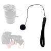 HDFJHSCN 5pcs Lens Cover Anti Lost Rope Len Cap Hand Wrist Strap String Camera Leash Lanyard for DSLR SLR Camera Holder Rope Hanging Cord view 3