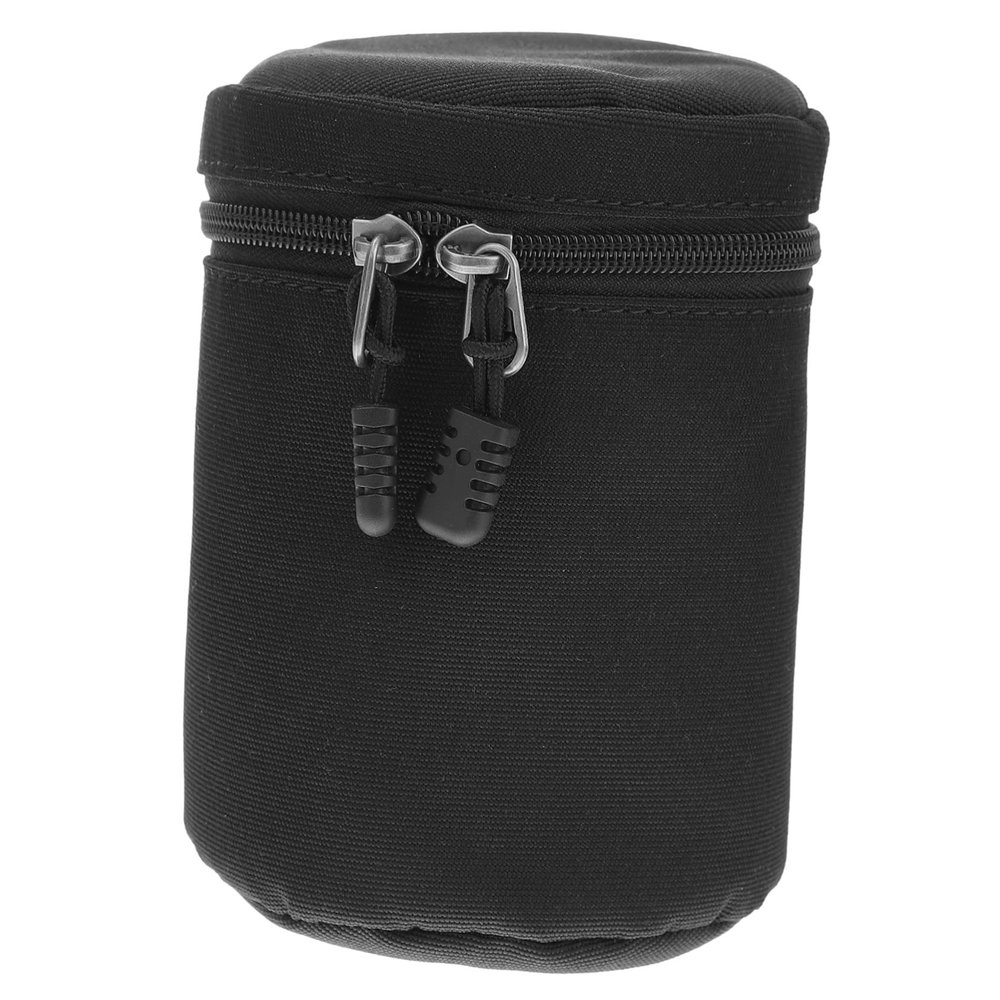 Hemobllo Professional Camera Lens Bag Dslr Case Padded Lens Pouch Shockproof Scratchproof Easy Storage for Photography Gear