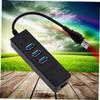 BRIGHTFUFU Mbps USB Ethernet Adapter USB for Laptop Desktop Fast Ethernet Network Card Port Hub Support Systems view 3