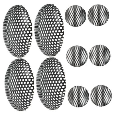 Abaodam 10pcs Small Grille Microphone Cover Mesh Net for Dynamic Mic Easy Install Remove
