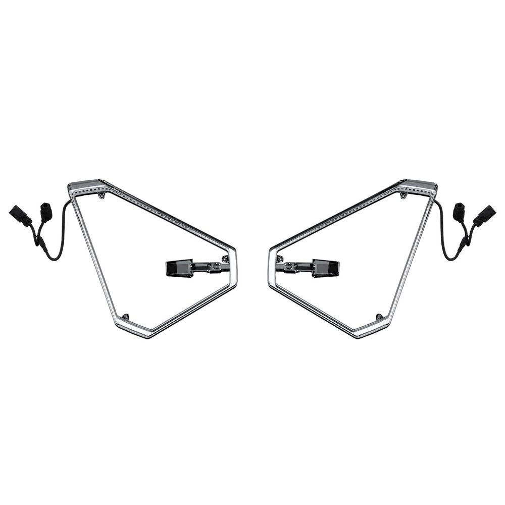 Polaris Slingshot Upgrade Kit to Light-Ready Speakers for 8" Audio Kit by Rockford Fosgate, OEM Part 2891069