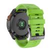 BCMCBV 26mm Watch Band For Garmin Fenix 7X Pro/Fenix 7X/Fenix 6X/Fenix 6X Pro/Fenix 5X/Fenix 3, 26mm Quick Fit Soft Silicone Strap For Garmin Descent Mk3i 51mm/Epix Pro 51mm(Lime) view 2