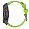 BCMCBV 26mm Watch Band For Garmin Fenix 7X Pro/Fenix 7X/Fenix 6X/Fenix 6X Pro/Fenix 5X/Fenix 3, 26mm Quick Fit Soft Silicone Strap For Garmin Descent Mk3i 51mm/Epix Pro 51mm(Lime) view 3