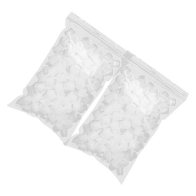 200pcs Eyelash Glue Bottle Caps Replacement Plastic Plug