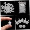 200pcs Eyelash Glue Bottle Caps Replacement Plastic Plug view 3