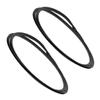 Salon Chair Rubber Base Ring 2Pcs Anti Slip Floor Protection Gasket view 1