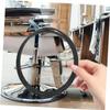 Salon Chair Rubber Base Ring 2Pcs Anti Slip Floor Protection Gasket view 4