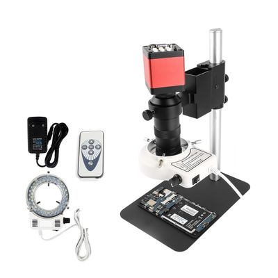 JOEBO Microscope Kit 38MP HDMI-Interface Digital Soldering Microscope 130x Zoom Lens USB Microscope Microscope Lens Adapters(HDMI VGA 13MP)