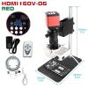 JOEBO Microscope Kit 38MP HDMI-Interface Digital Soldering Microscope 130x Zoom Lens USB Microscope Microscope Lens Adapters(HDMI VGA 13MP) view 2