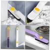 IWOWHERO 2pcs Unique Rotating Design Cleaning Brush for Window Grooves Tracks and Reach Areas view 4