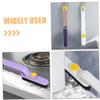 TOGEVAL 2pcs Rotating Crevice Brush Groove Gap Cleaner Tools for Bathroom Kitchen Window Groove and Small Spaces Cleaning Brush view 4