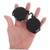 ibasenice 3pcs Binocular Lens Cap Scope Cover Flip up Lens Protector for Binoculars Telescopes view 3