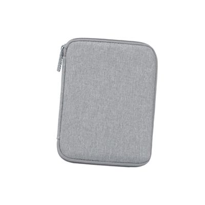 ARTIBETTER Mini Size Digital Accessories Storage Bag Travel Cable Organizer Pouch Cable Earphone Compartments Grey