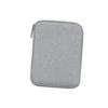 ARTIBETTER Mini Size Digital Accessories Storage Bag Travel Cable Organizer Pouch Cable Earphone Compartments Grey view 1
