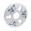 10Inch Opening with Empty Reel Metal Accessory for 747 Turntable Mat view 1