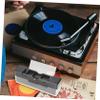 CIYODO 1set Record Brush Vinyl Record Cleaner Easy Clean Design for Turntable Maintenance view 4