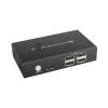 L6AS0F7 KVM HDMI Switch Supports 4k@30hz USB2.0 Splitter Box for Keyboard Mouse Monitor USB Adapter Printer Switch HDMI and USB view 1