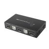 L6AS0F7 KVM HDMI Switch Supports 4k@30hz USB2.0 Splitter Box for Keyboard Mouse Monitor USB Adapter Printer Switch HDMI and USB view 4